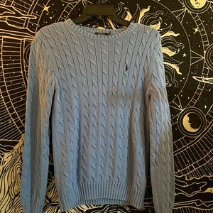 Pastel Blue Sweater - POLO - Size: L